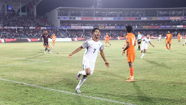 ২২ বছর পর শেখ মোরসালিনের গোলে ভারত বধের উৎসবে বাংলাদেশ