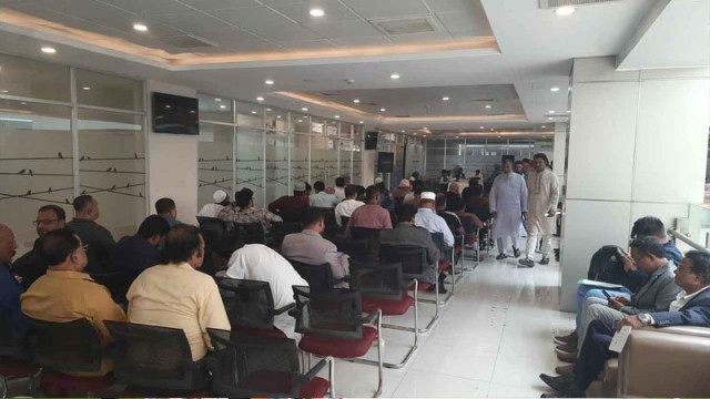 এনসিপির মনোনয়নপ্রত্যাশীদের সাক্ষাৎকার চলছে