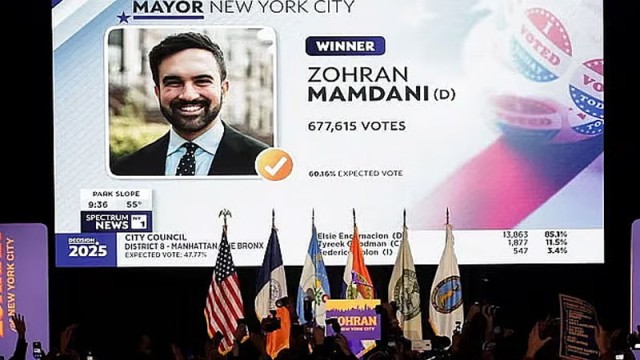 নিউইয়র্ক সিটির প্রথম মুসলিম মেয়র হিসেবে জোহরান মামদানির ঐতিহাসিক জয়