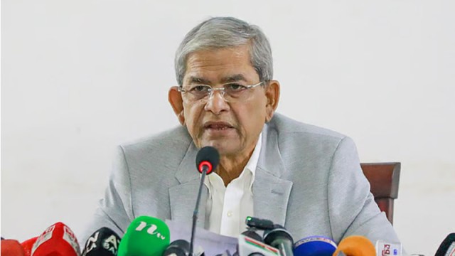 জামায়াতে ইসলামী দেশকে অস্থিতিশীল অবস্থার দিকে নিয়ে যাওয়ার চেষ্টা করছে: মির্জা ফখরুল