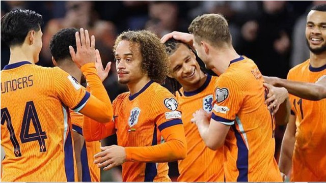 লিথুয়ানিয়াকে হারিয়ে বিশ্বকাপের মঞ্চে নেদারল্যান্ডস