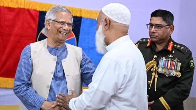 সশস্ত্রবাহিনী দিবসে জামায়াত আমিরের অংশগ্রহণ