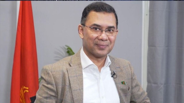 বিএনপির ভারপ্রাপ্ত চেয়ারম্যান তারেক রহমান